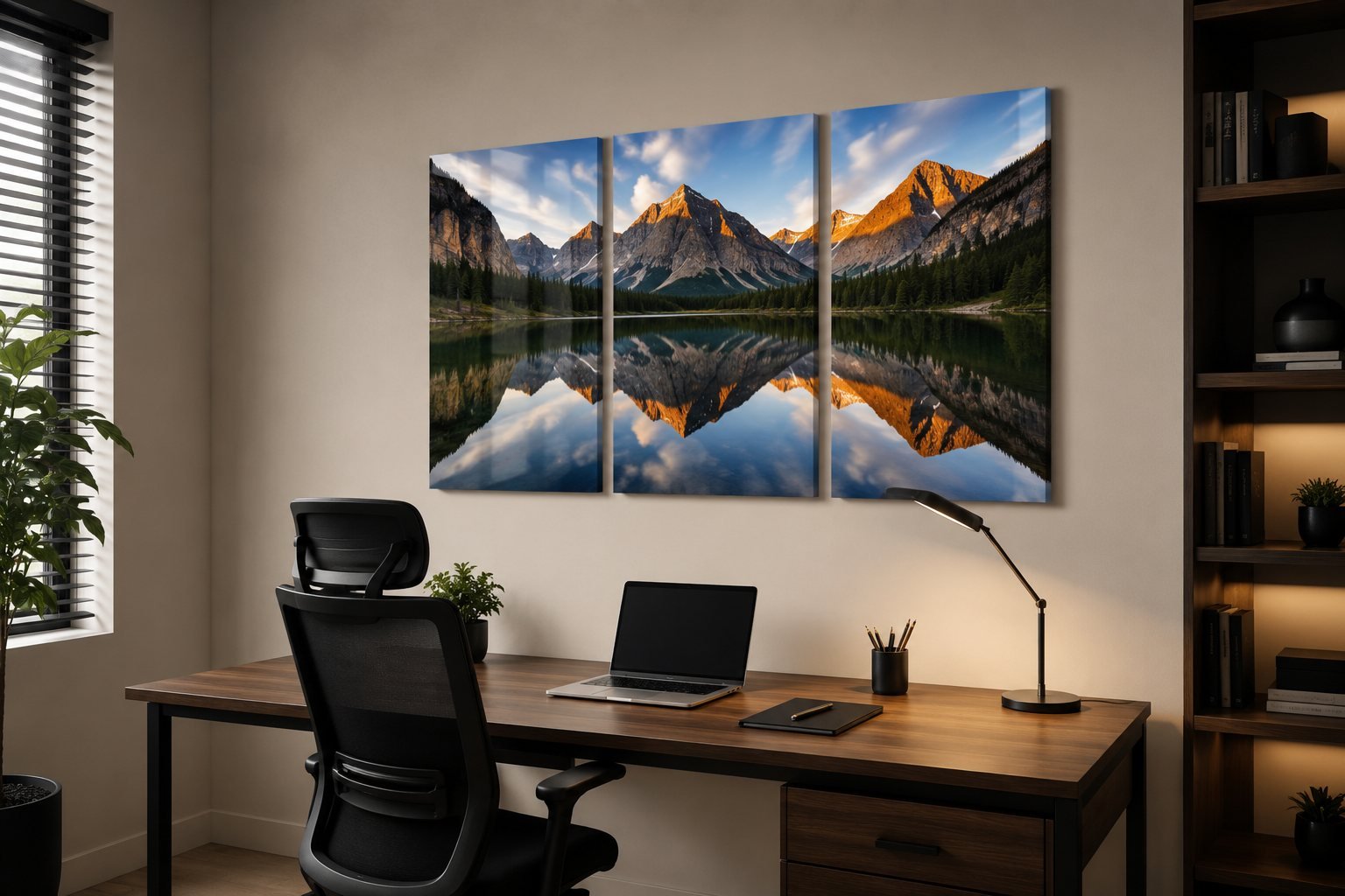 Tableau Sublim'Art dans un bureau