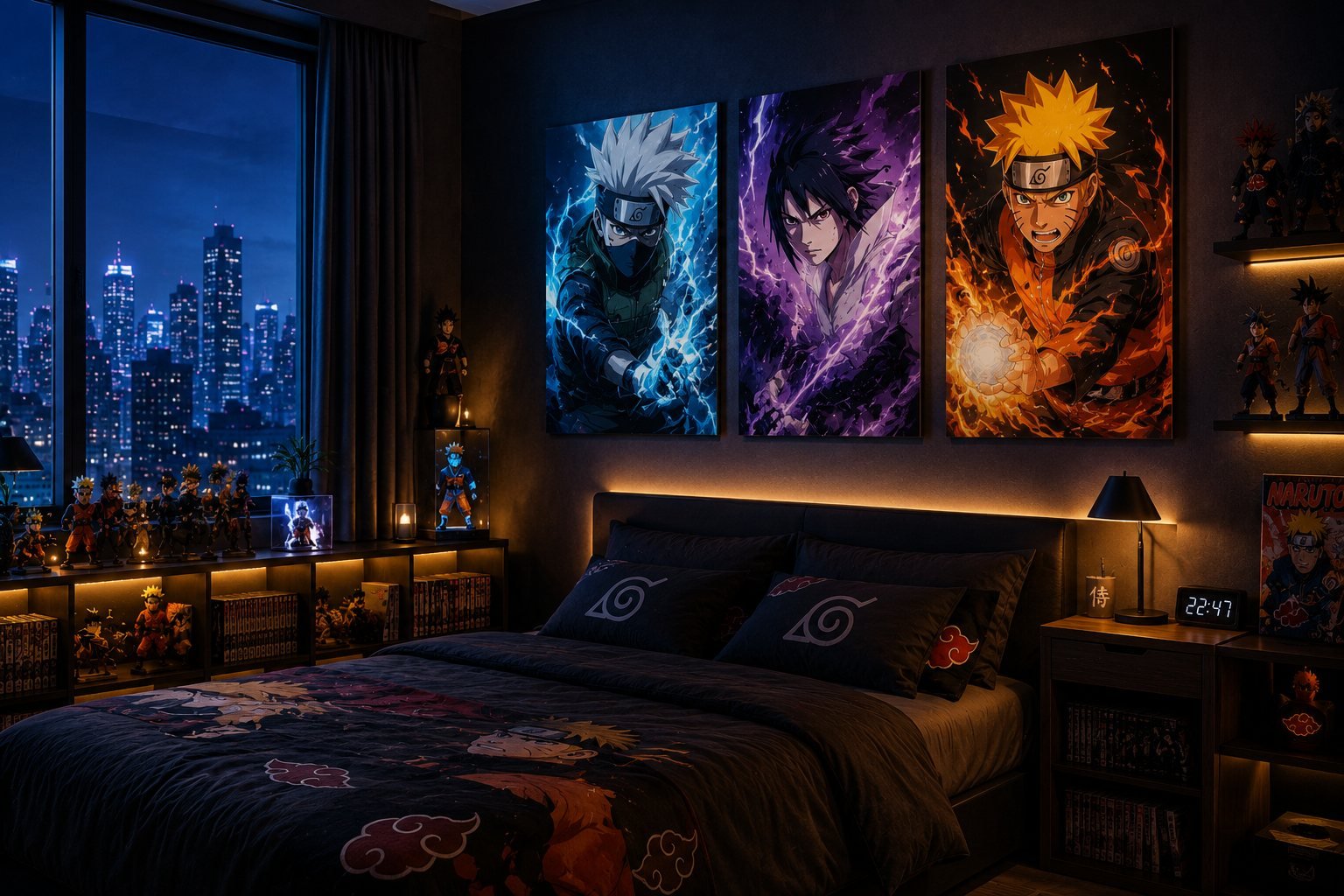 Tableau Sublim'Art dans une salle manga